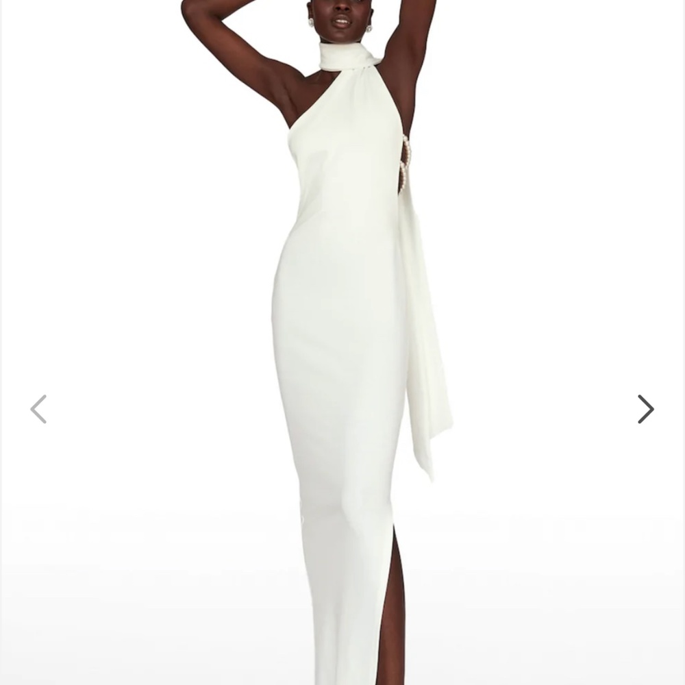 Khanum’s Kara Dress Ivory Maxi